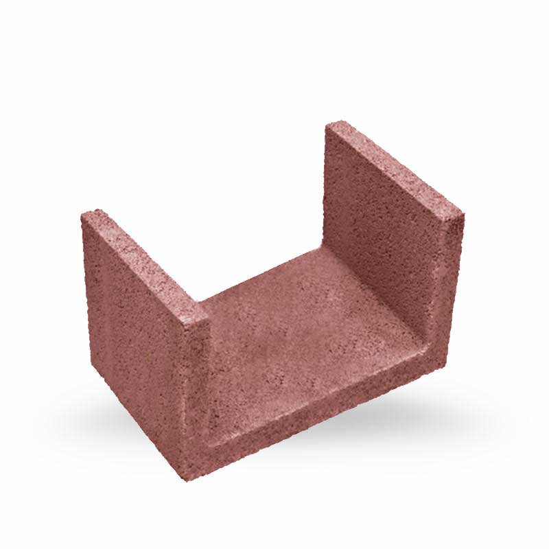 Kształtka lecablok U36,5 czerwona Kształtka Leca® BLOK U36,5 czerwona - obrazek 1