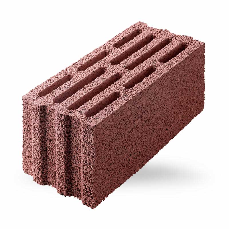 Pustak lecablok 24 czerwoni Pustak Leca® BLOK 24 czerwony - obrazek 1