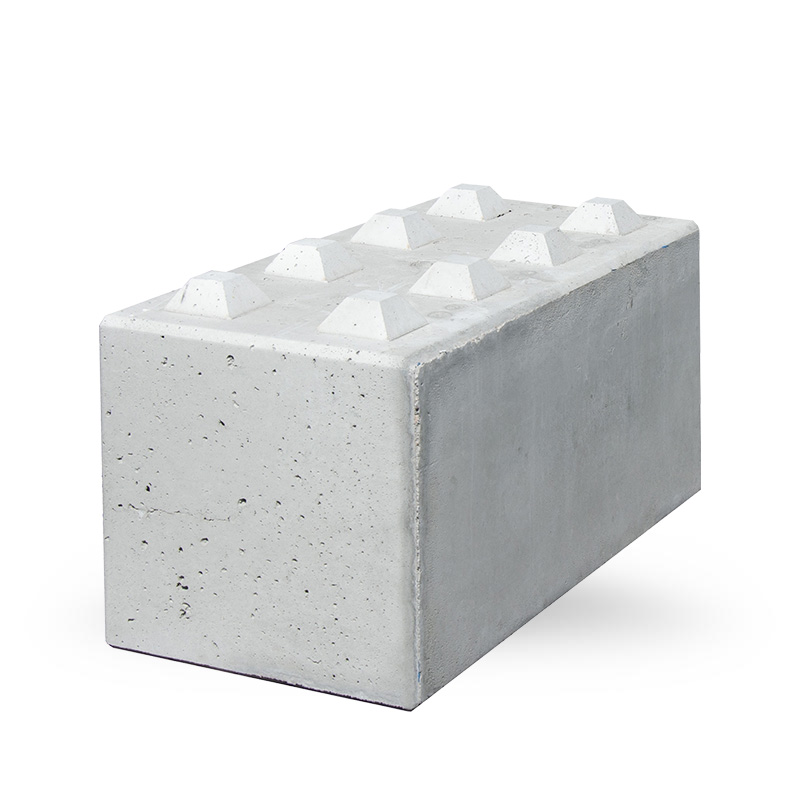 blok betonowy 120x60 Blok betonowy 120 – Element Ścian Oporowych - obrazek 1